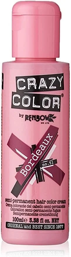Crazy Color 51 Bordeaux 100ml