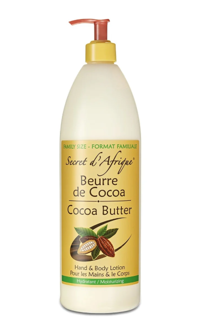 Secret d'Afrique Cocoa Butter Lotion 1L Family Size