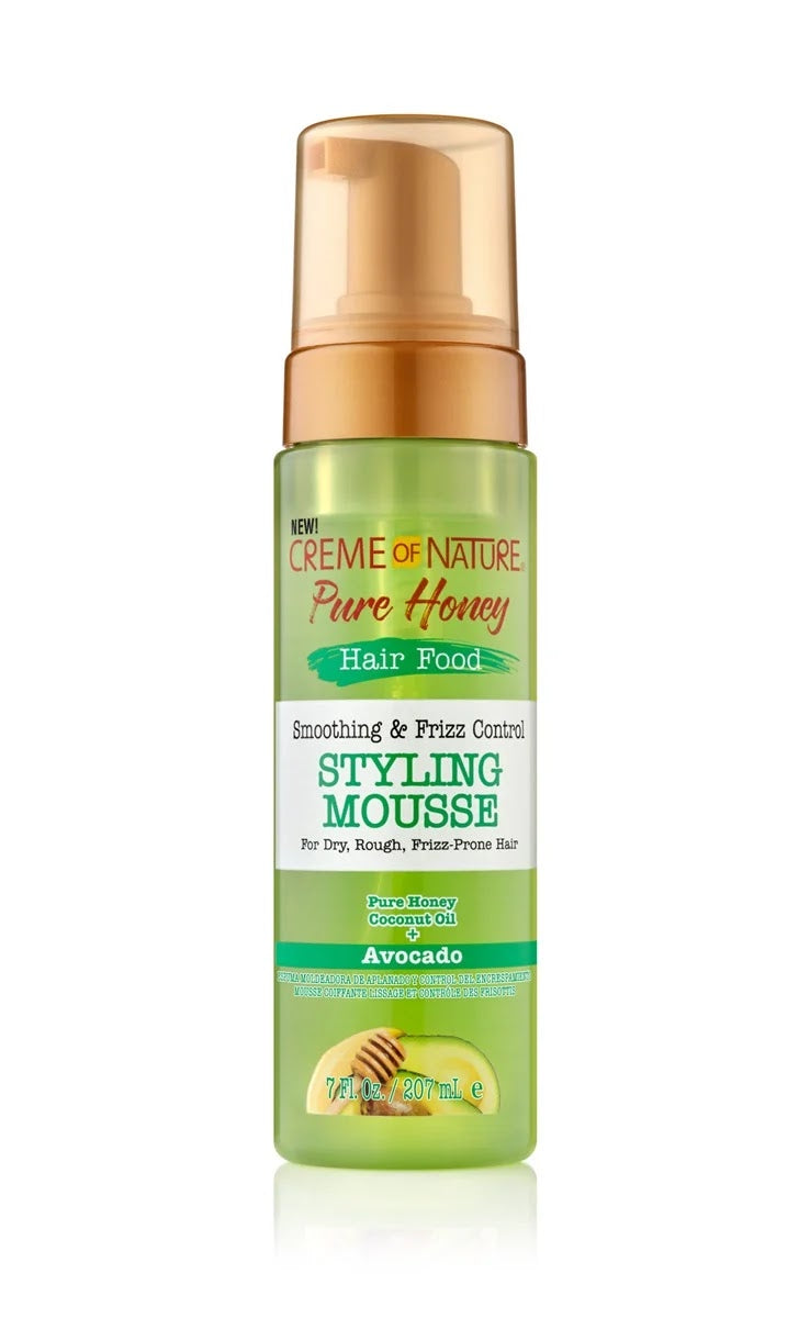Creme of Nature Pure Honey Hair Food Avocado Mousse 3S 7oz