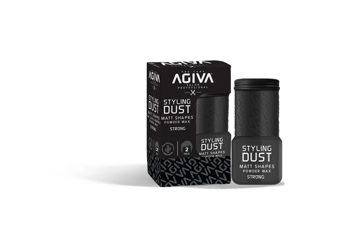 Agiva Styling Hair Powder Wax Strong 20 Gr - Black #2