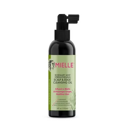 MIELLE Rosemary Mint Scalp & Edge Cleansing Oil 4oz