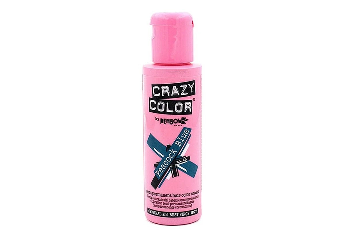 Crazy Color 45 Peacock Blue 100ml