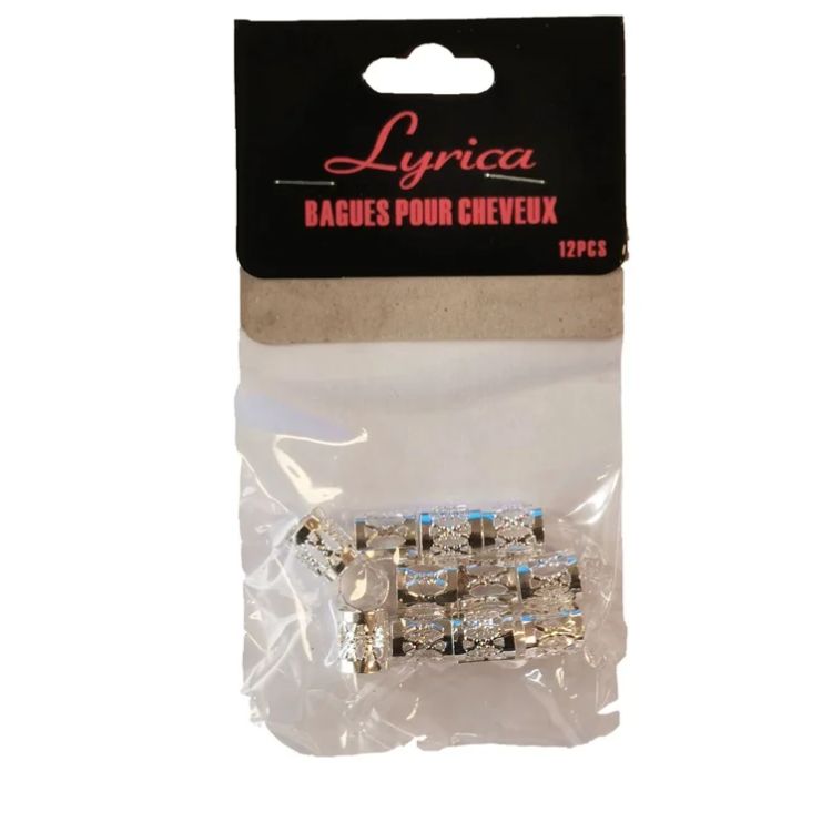 Lyrica Metal hair Rings Silver