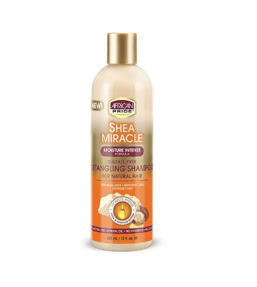 African Pride Shea Detangle Shampoo 12 oz