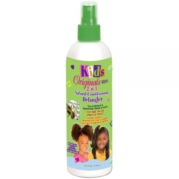 Africa's Best Kids Organic 2n1 Detangler 12 oz