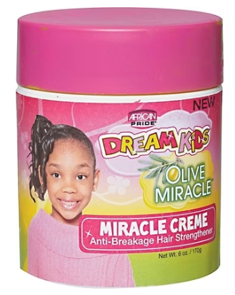 African Pride Dream Kids Olive Miracle Cream 6 oz
