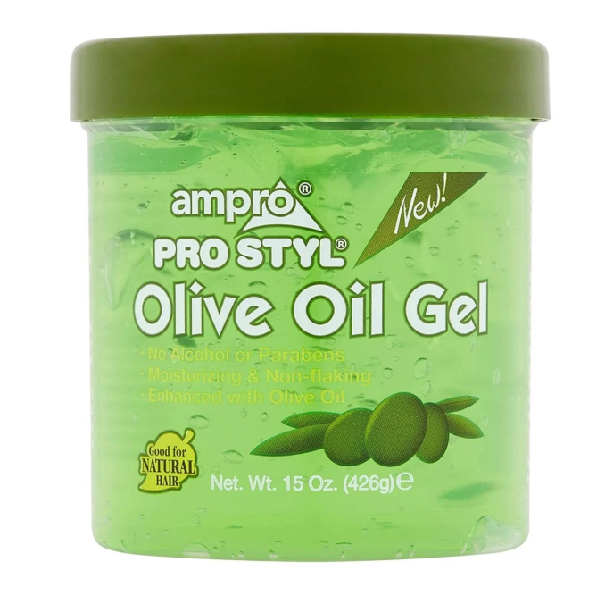 Ampro Olive Oil Styling Gel 15 oz
