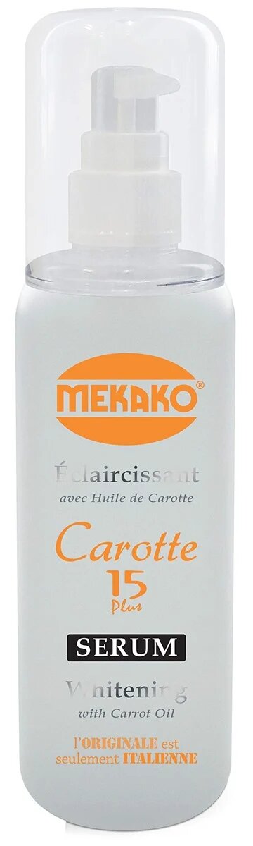 Mekako Carotte 15Plus Whitening Serum 120ml