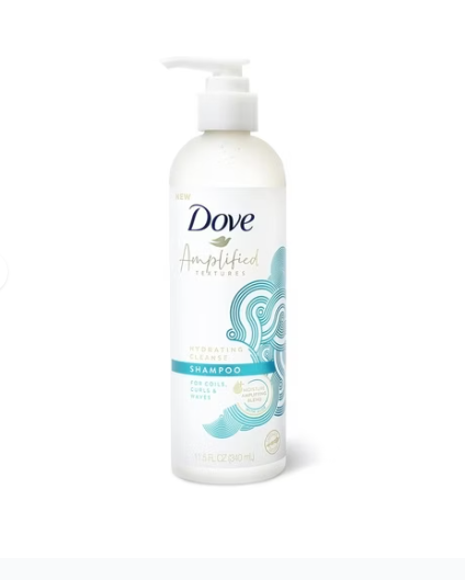 Dove Amplified Textures Hydrating Shampoo 340ml