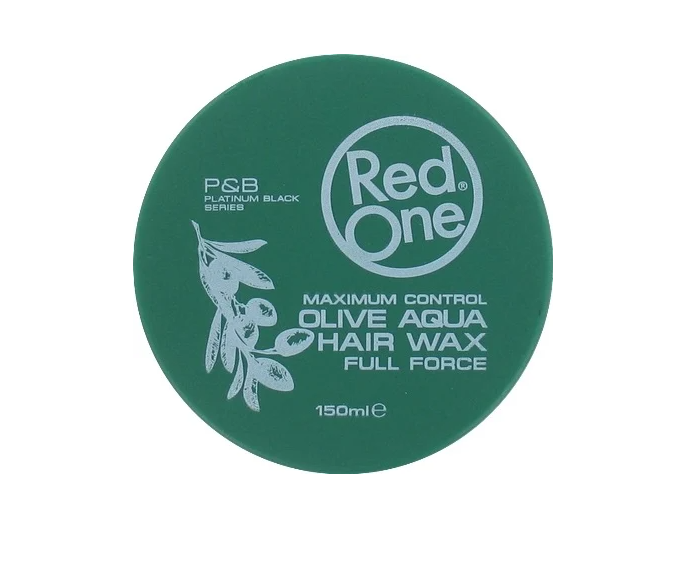 Red One Aqua Hair Wax Olive 150ml