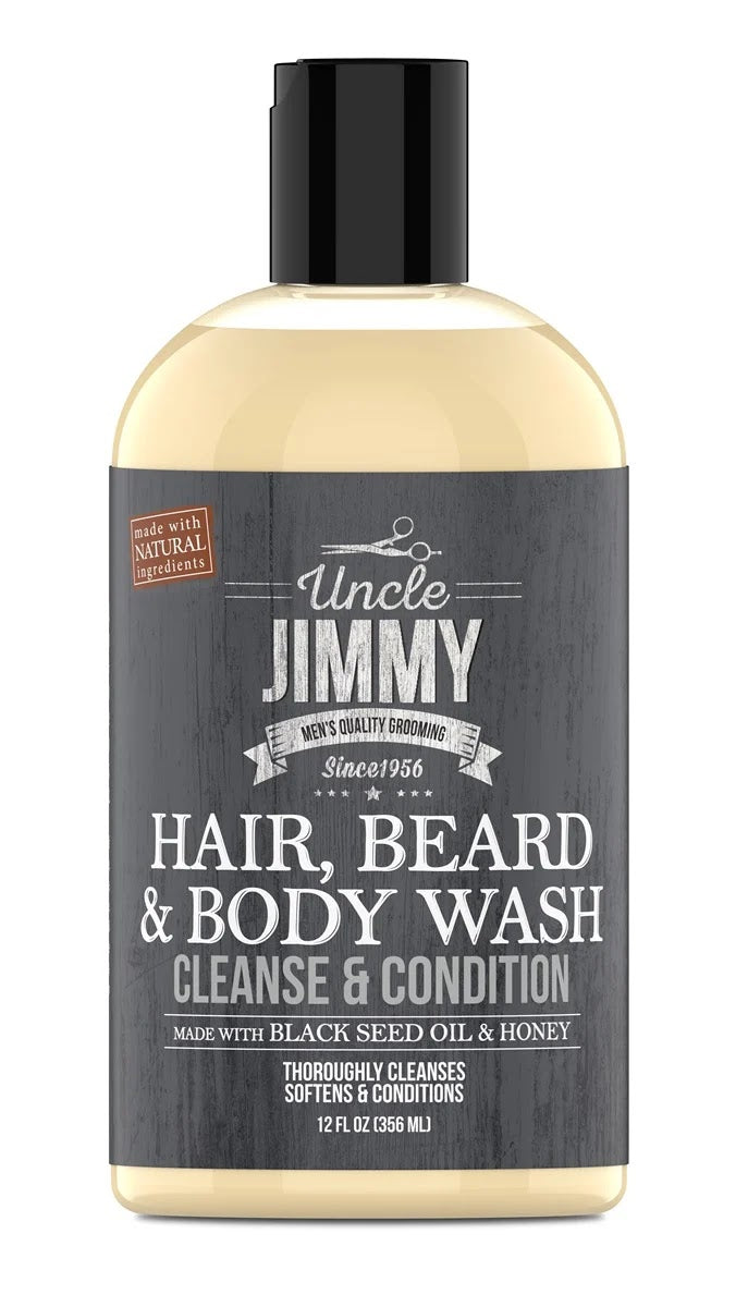Uncle Jimmy Beard & Body Wash 12oz