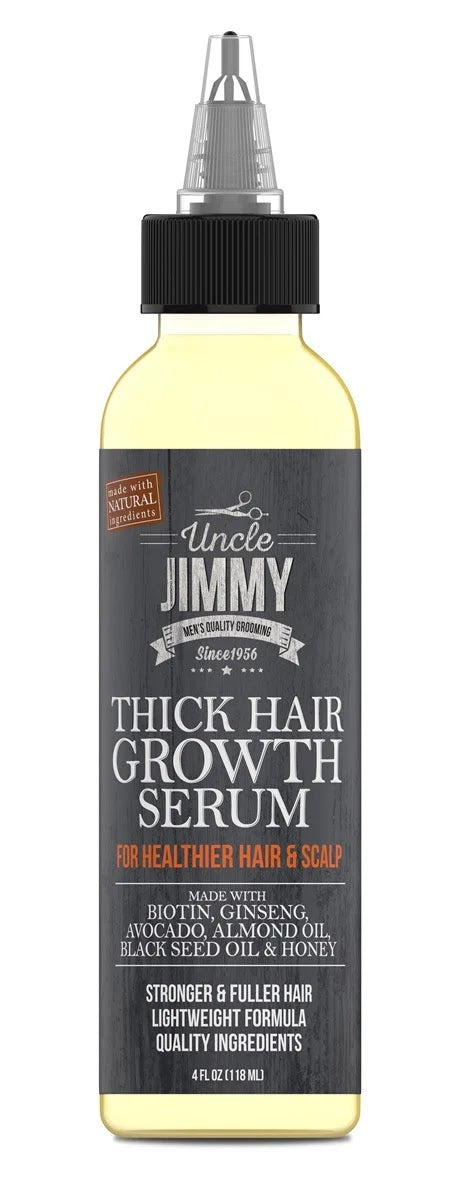 Uncle Jimmy Thick Hair Growth Serum 4oz