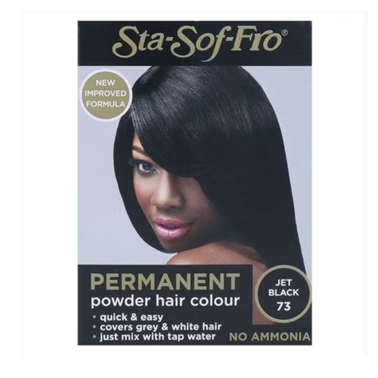 Sta Sof Fro Powder Dye Jet Black