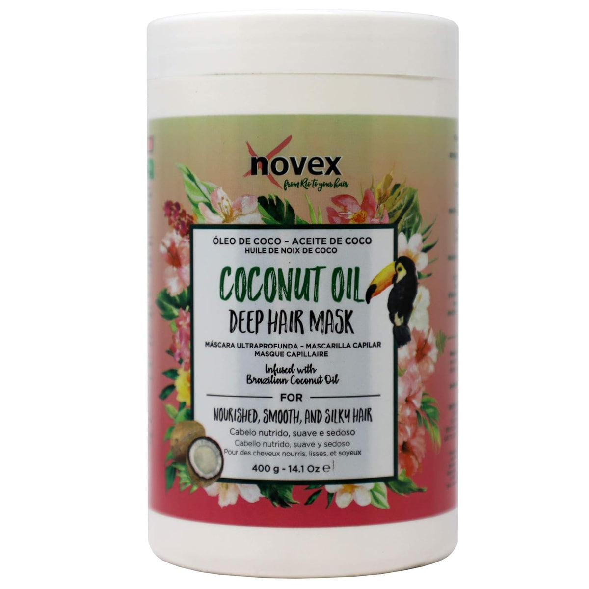 Novex Coconut Oil Hair Mask Conditioner 400g