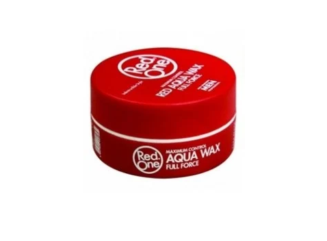 Red One Aqua Hair Wax Red 150ml