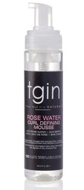 TGIN Rose Water Curl Defining Mousse
