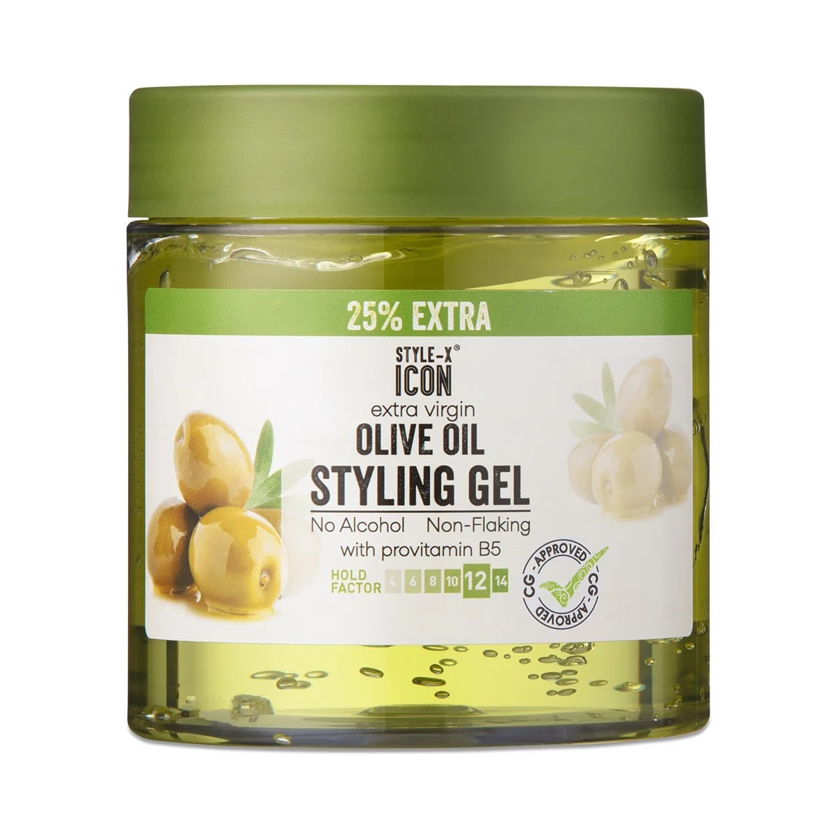 Style-X Icon Olive Oil Styling Gel 525 ml (25% Bonus)