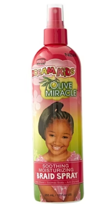 African Pride Dream Kids Olive Braid Spray 12oz