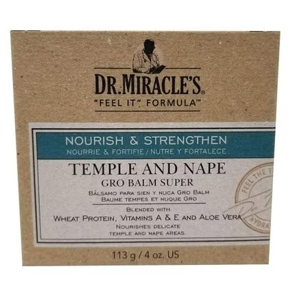 Dr. Miracle's Temple & Nape Balm Super 4 oz
