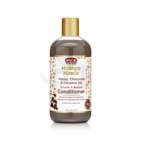 African Pride Moisture Miracle Honey, Chocolate & Coconut Oil Conditioner