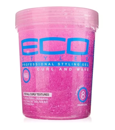 EcoStyler Styling Gel Curl & Wave Pink 32 oz