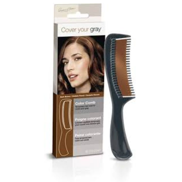 Cover Your Gray Comb Dark Brown #5118