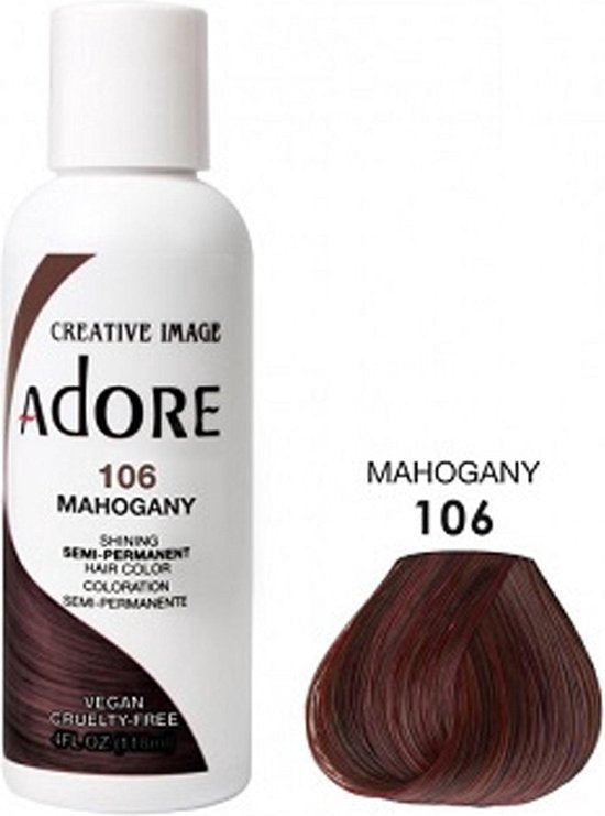 Adore Color No. 106 Mahogany 4oz, Adore Color No. 106 Caoba 4oz