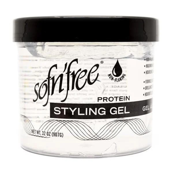 Sof n'free Styling Gel Clear Protein 32 oz