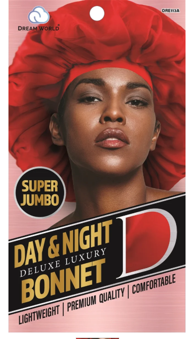 Dream World W-D&N Cap Jumbo Satin Asst #DRE113A (Sold in Dozen)