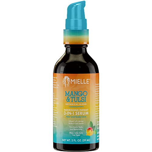 MIELLE Mango & Tulsi Nourshing Instant 3n1 Serum 2oz