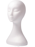 Wig Head Foam 38cm
