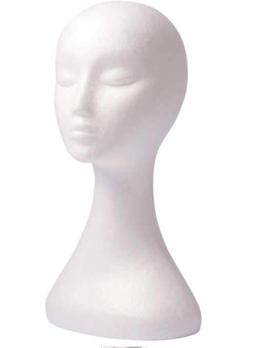 Wig Head Foam 38cm