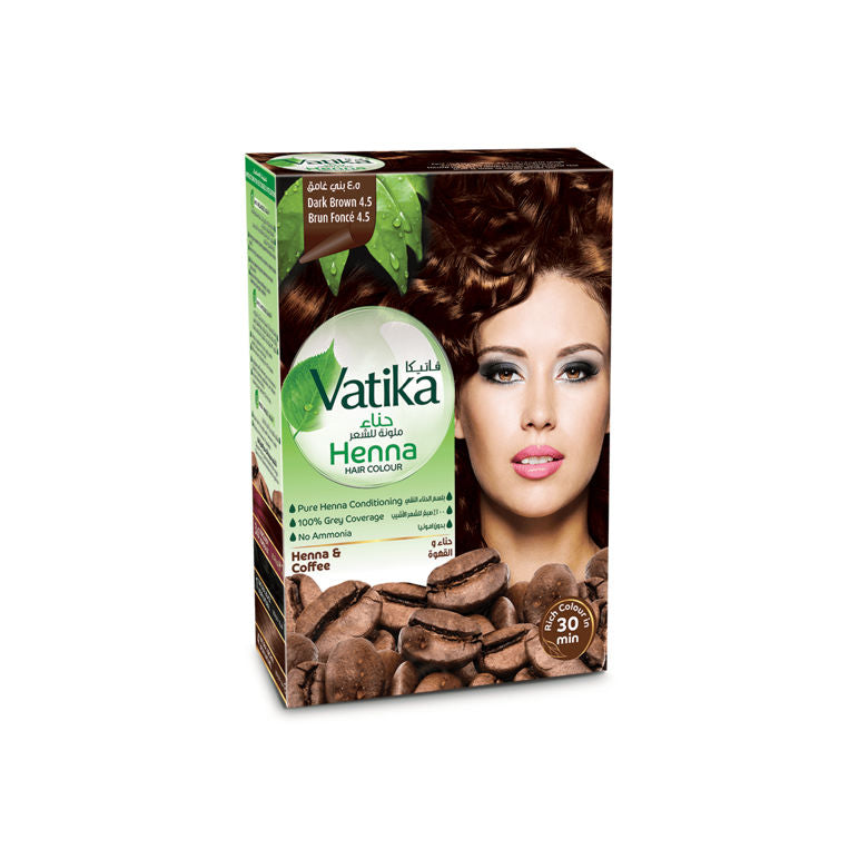 Dabur Vatika Henna Color Dark Brown 10gr