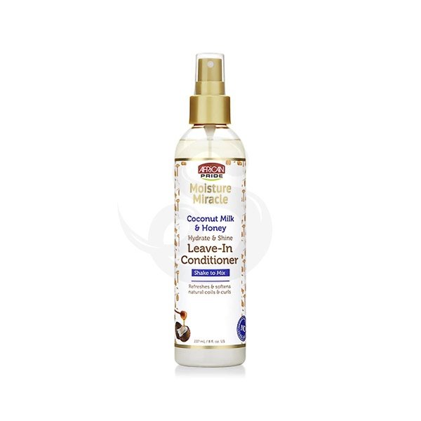 African Pride Moisture Miracle Coconut Milk & Honey Leave-In Conditioner