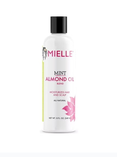 MIELLE Mint Almond Oil 8oz