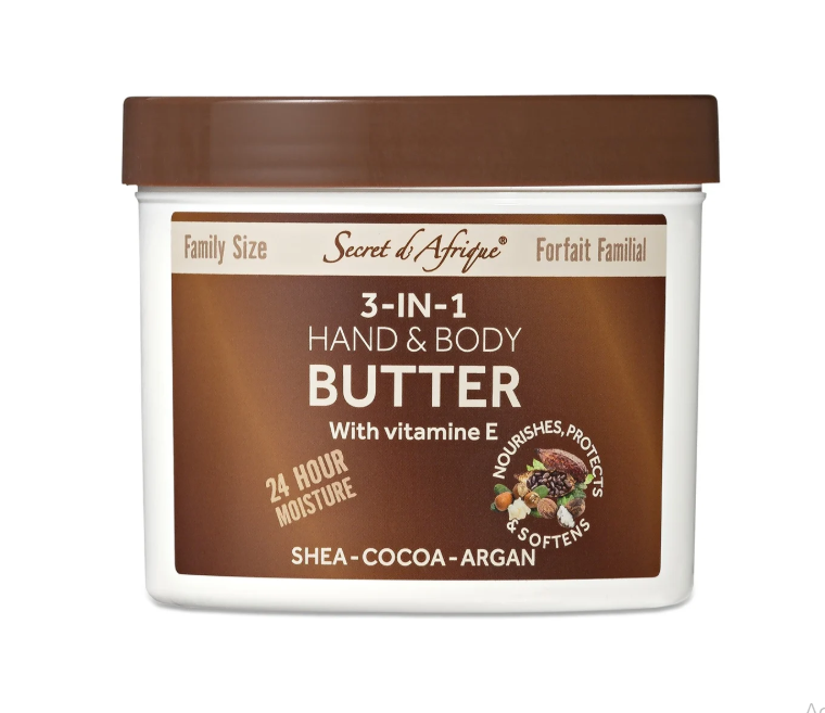 Secret d'Afrique 3 in 1 Hand & Body Butter 700g (Family Size)