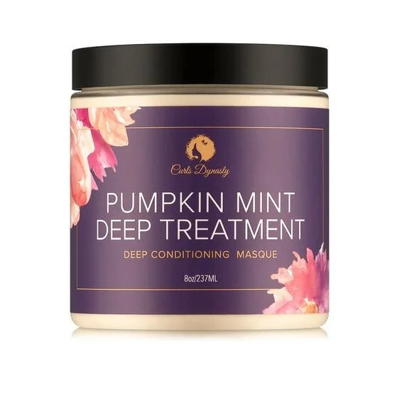 Curls Dynasty Pumpkin Mint Deep Treatment Masque 8oz