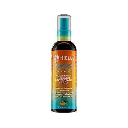 MIELLE Mango & Tulsi Thermal Protectant Spray 6oz