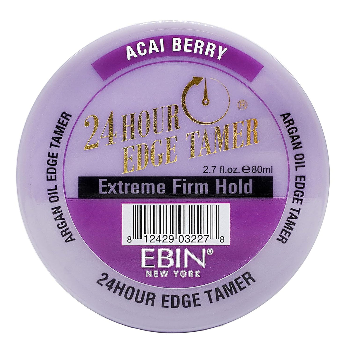 Ebin Edge Tamer Firm Hold Acai Berry 80ml