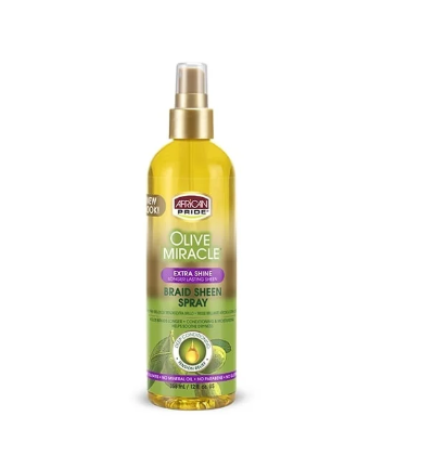 African Pride Olive Miracle Extra Shine Braid 12oz