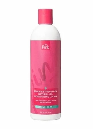 Pink Repair & Strengthen Natural Oil Moisturizing Lotion 12oz