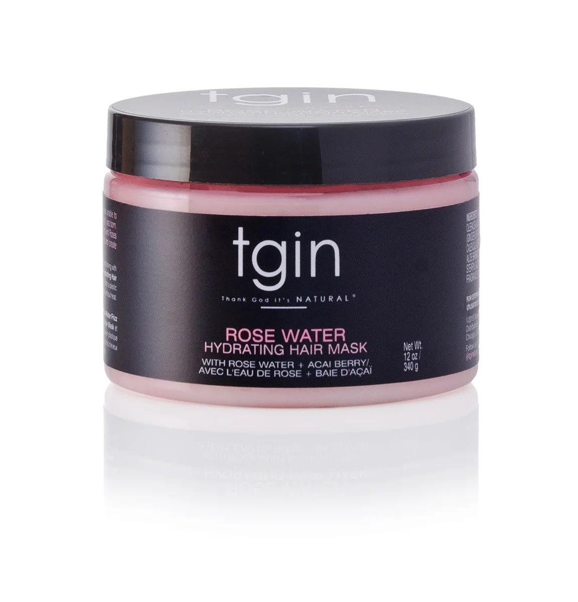 TGIN Rose Water Hydrating Mask 12oz