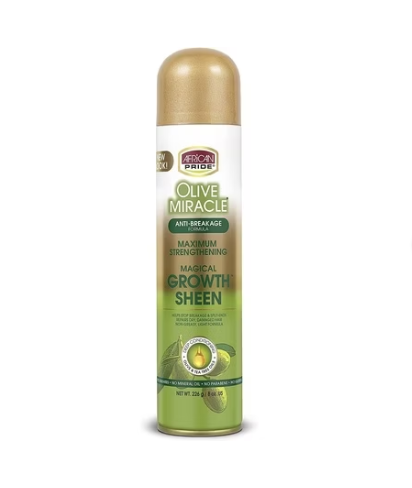 African Pride Olive Miracle Sheen Spray 8oz