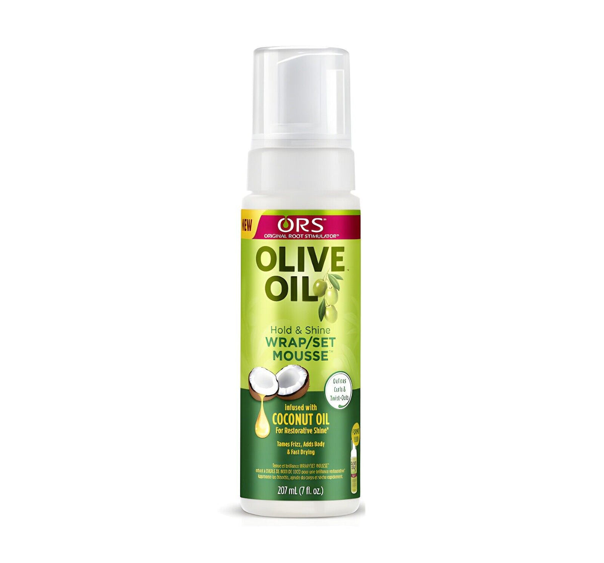 ORS Wrap Set Mousse Coconut 7oz