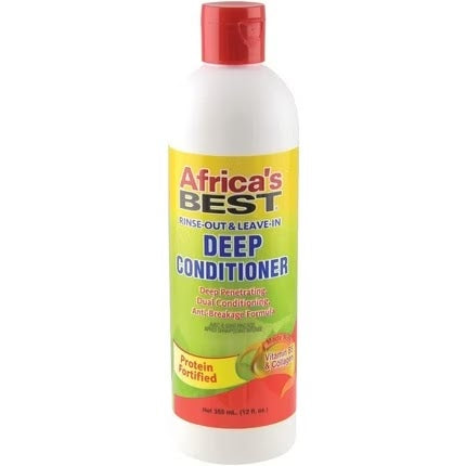Africa's Best Rinse-Out & Leave in Deep Conditioner 12oz