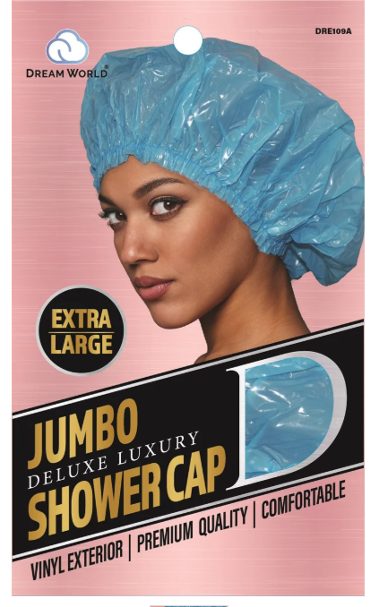 Dream World W-Shower Cap Jumbo Assorted #DRE109A  (Sold in Dozen)