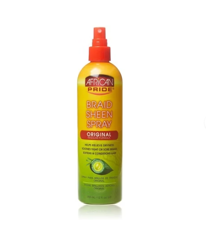 African Pride Braid Spray Regular 12oz