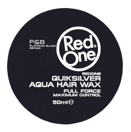 Red One Aqua Hair Wax Quicksilver 150ml