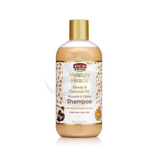 African Pride Moisture Miracle Honey & Coconut Oil Shampoo