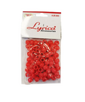 Lyrica Hair Beads Red